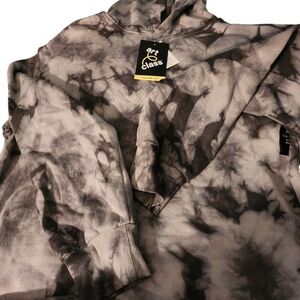 NWT Art Class Fleece Raw Edge Boxy Hoodie - Size XL (14/16)
